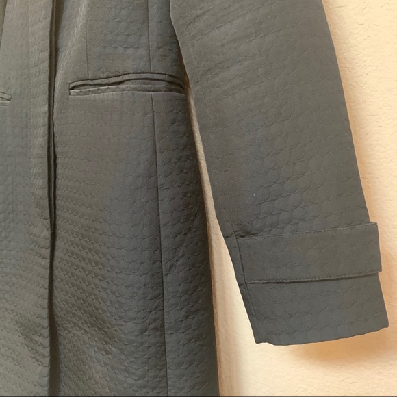 Banana Republic Black Circle Coat Extra Small - Picture 5 of 14